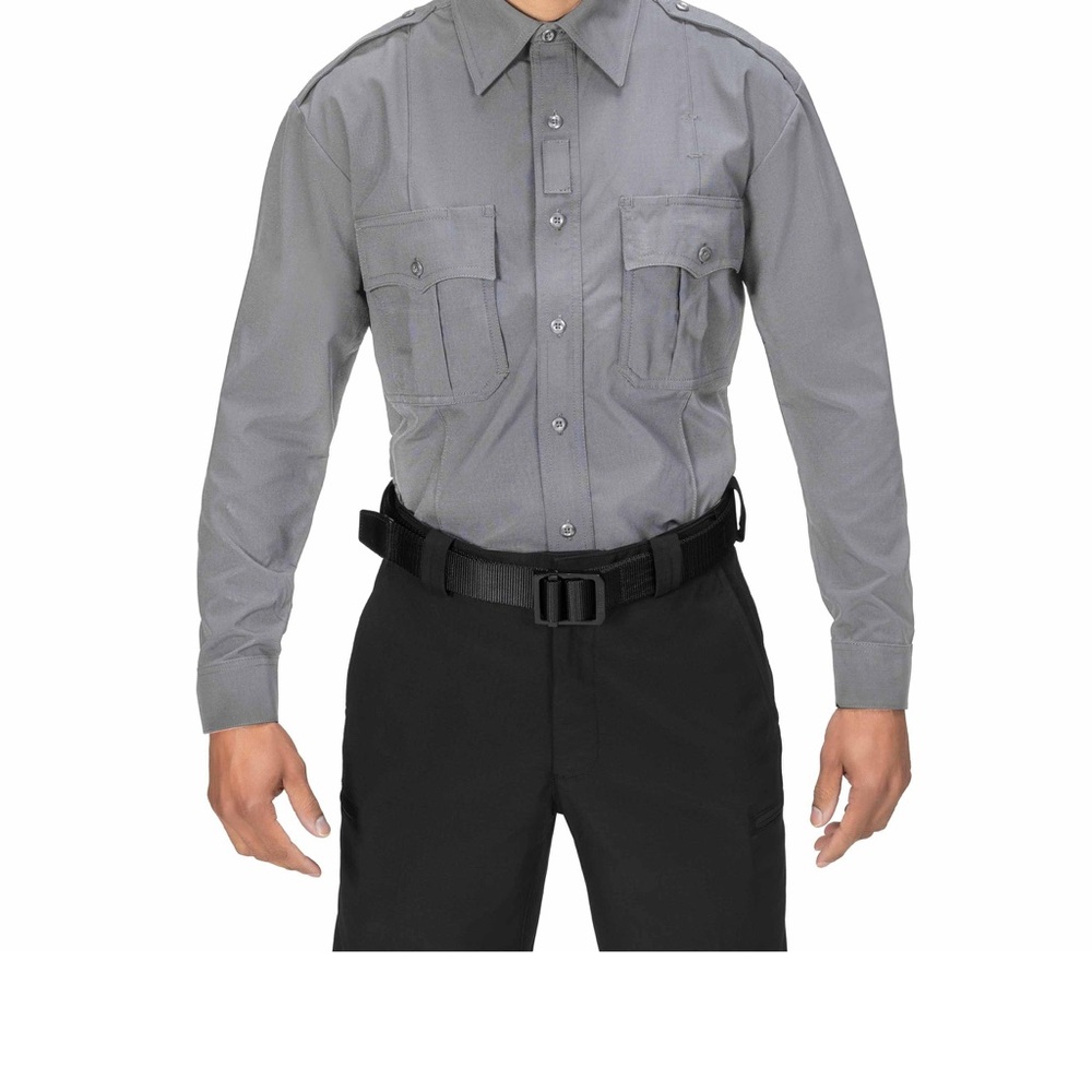 Blauer Men’s FLEXERS Long Sleeve Super Shirt with performance stretch Size 17.5